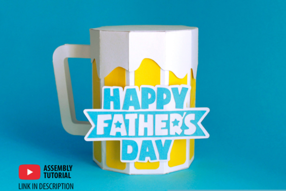 3D SVG Father’s Day Beer Gift Box: A Bold Design Asset for Creative Campaigns